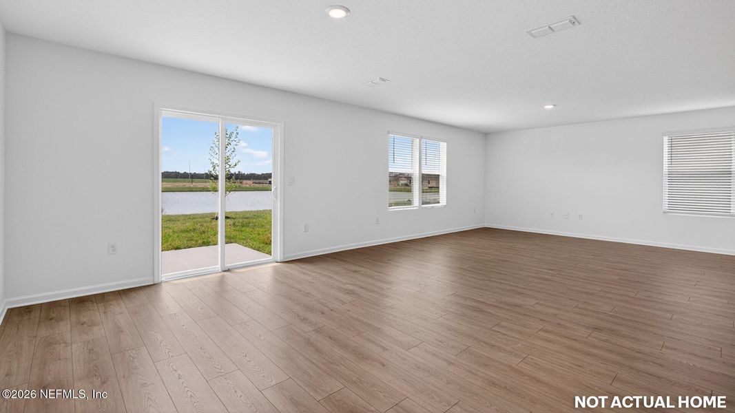 Spacious, unfurnished interior of a new home in Rookery, Green Cove Springs (Image 13).