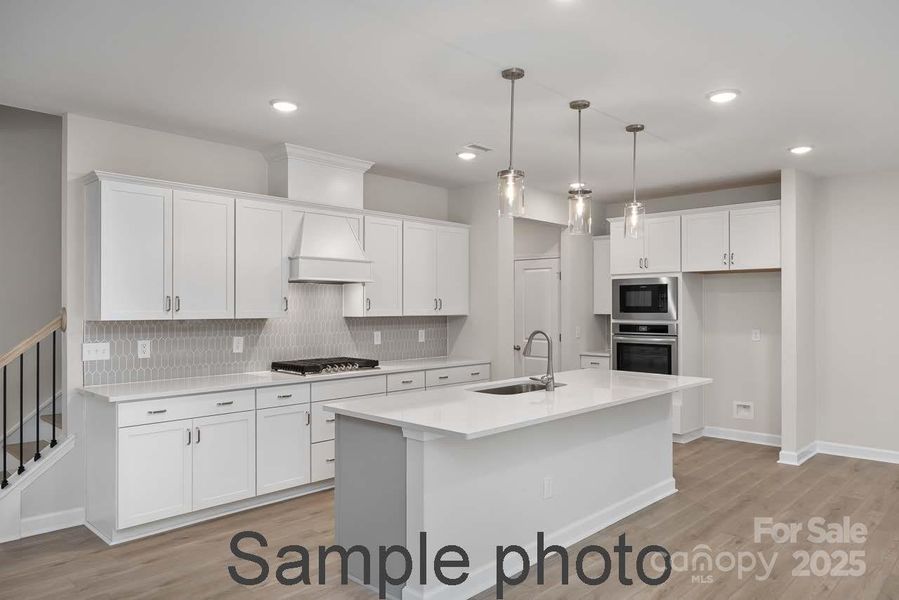 Furnished interior view inside a new home in Enclave at Belmont, Belmont (Image 3).