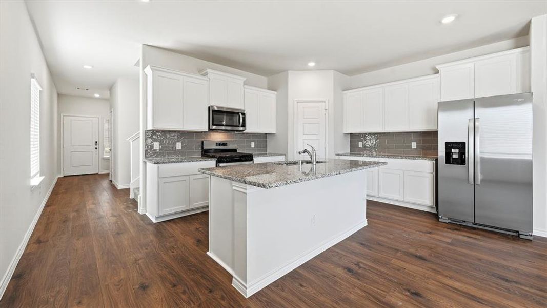 Furnished interior view inside a new home in Winchester Crossing, Princeton (Image 3).