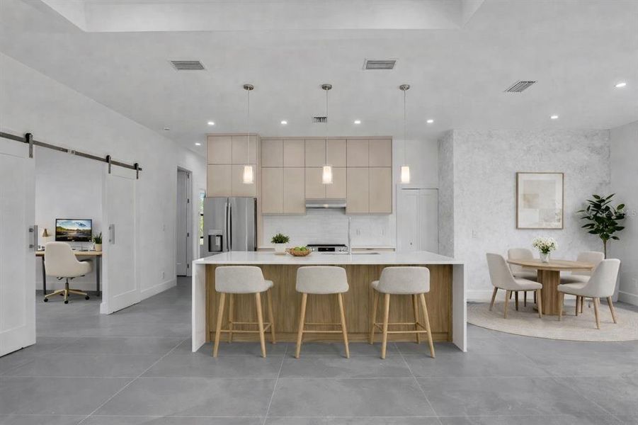 Furnished interior view inside a new home in , Port Charlotte (Image 8).