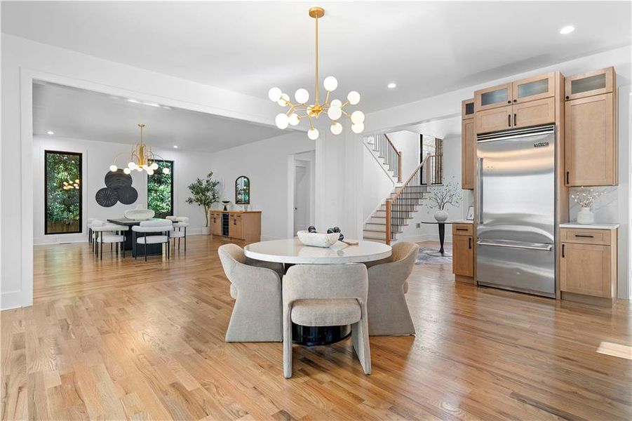 Furnished interior view inside a new home in , Atlanta (Image 56).