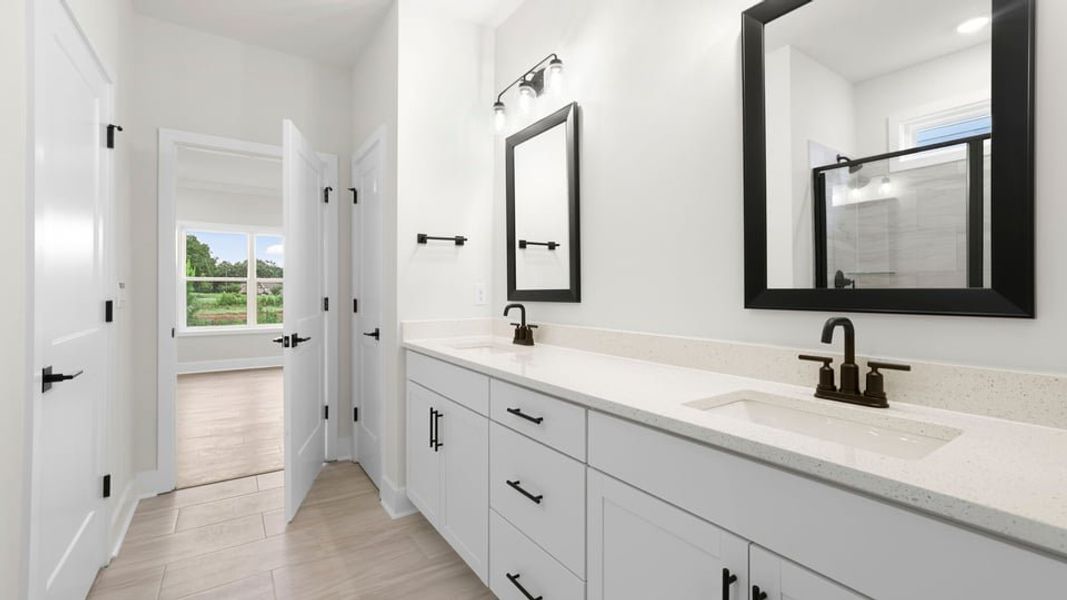 Furnished interior view inside a new home in Adams Glen, Greenville (Image 13).