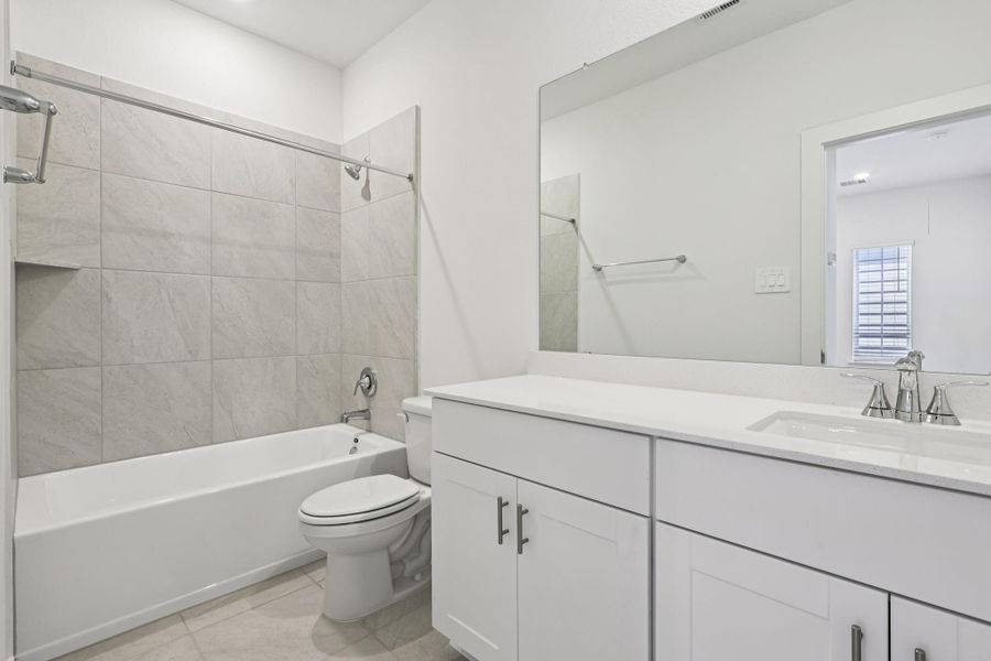 Photo is not of the actual home, but is an inspirational photo of builder’s model home and may depict options, furnishings, and/or decorator features that are not included