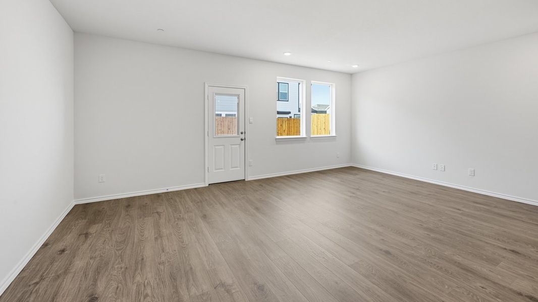 Spacious, unfurnished interior of a new home in Arbor Trails South, Princeton (Image 5). Spacious, unfurnished interior of a new home in Arbor Trails South, Princeton (Image 5).