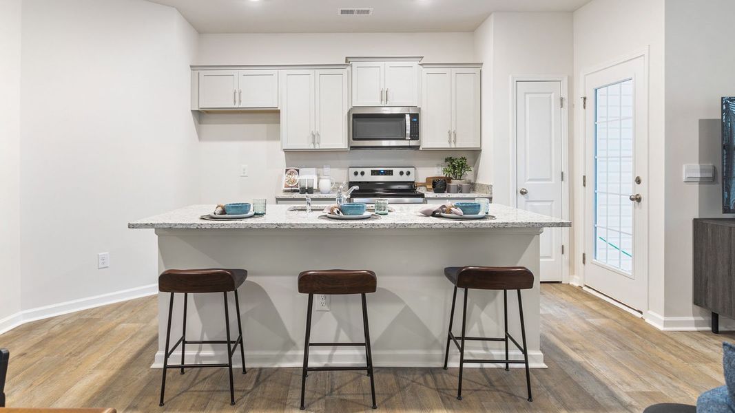 Furnished interior view inside a new home in Henley Ridge, Graham (Image 7).