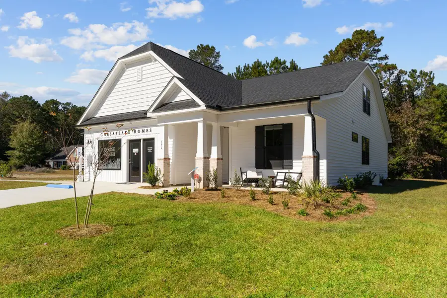 Representative exterior details of a home built from the The Cherry Grove by Chesapeake Homes in Traditions at Carolina Forest, Myrtle Beach (Image 3). Representative exterior details of a home built from the The Cherry Grove by Chesapeake Homes in Traditions at Carolina Forest, Myrtle Beach (Image 3).