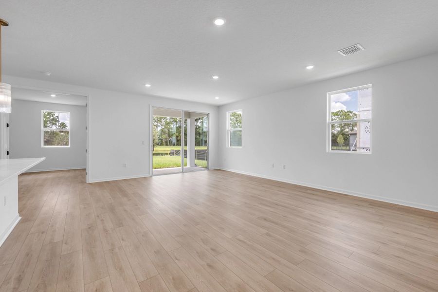 Spacious, unfurnished interior of a new home in Ardisia Park, New Smyrna Beach (Image 25). Spacious, unfurnished interior of a new home in Ardisia Park, New Smyrna Beach (Image 25).