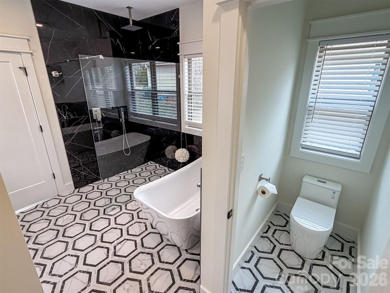 Furnished interior view inside a new home in , Newton (Image 37).