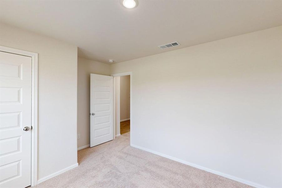 Spacious, unfurnished interior of a new home in Meadow Park, Denton (Image 31). Spacious, unfurnished interior of a new home in Meadow Park, Denton (Image 31).