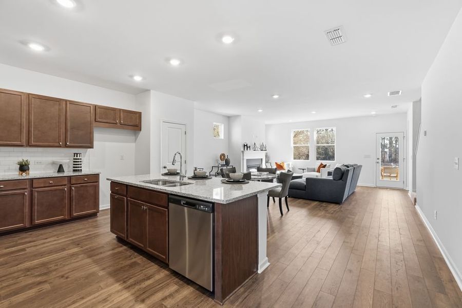 Representative furnished interior of a home built from the Norcross by Taylor Morrison in Windance Lake, Loganville (Image 16).