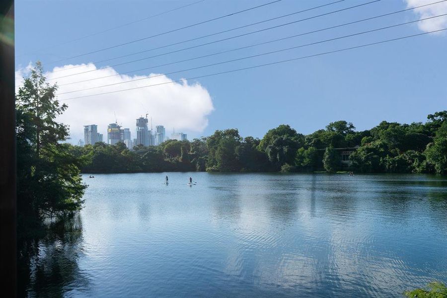 Almost like your own private lagoon.