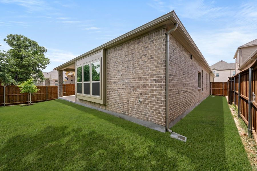 Exterior details and patio area of a home in Walton Ridge, Corinth (Image 4). Exterior details and patio area of a home in Walton Ridge, Corinth (Image 4).