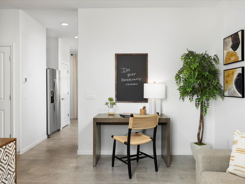 Furnished interior view inside a new home in Summerstone II, Marana (Image 7).
