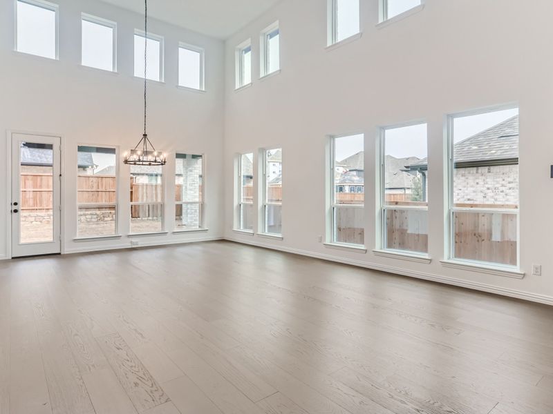 Plan 1542 Living Room Representative Photo by American Legend Homes