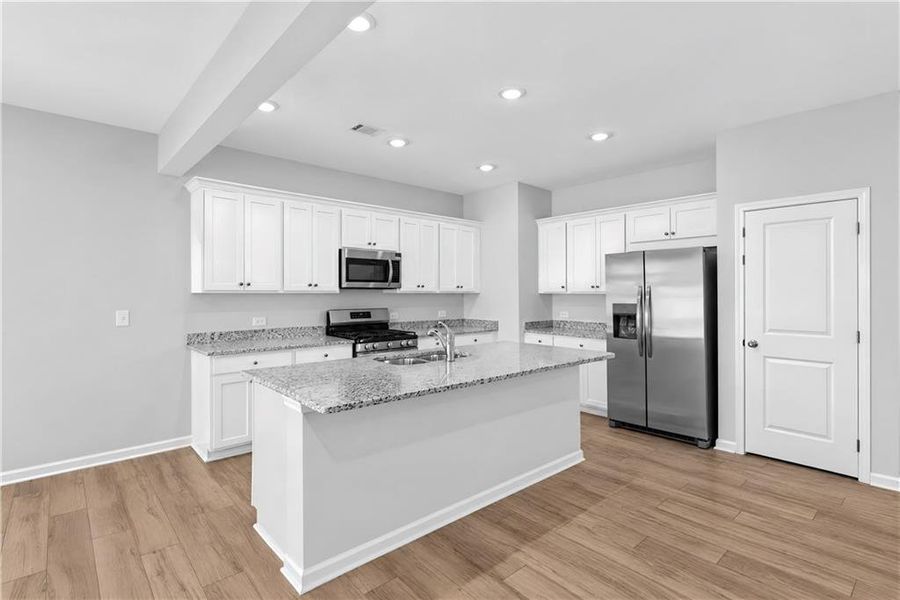 Furnished interior view inside a new home in Timber Ridge, Douglasville (Image 9).