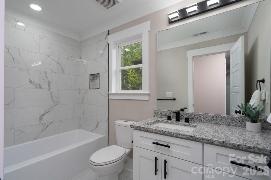 Furnished interior view inside a new home in , Albemarle (Image 11).
