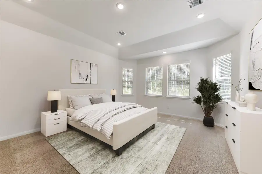 Furnished interior view inside a new home in Encino Estates, Dayton (Image 8). Furnished interior view inside a new home in Encino Estates, Dayton (Image 8).
