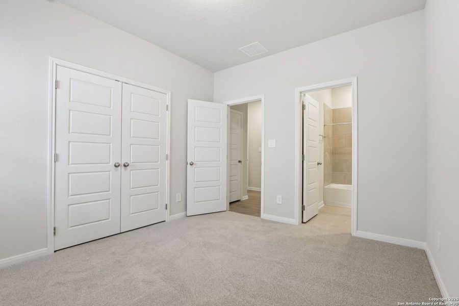 Spacious, unfurnished interior of a new home in Legendary Trails - Classic Series, Cibolo (Image 14).