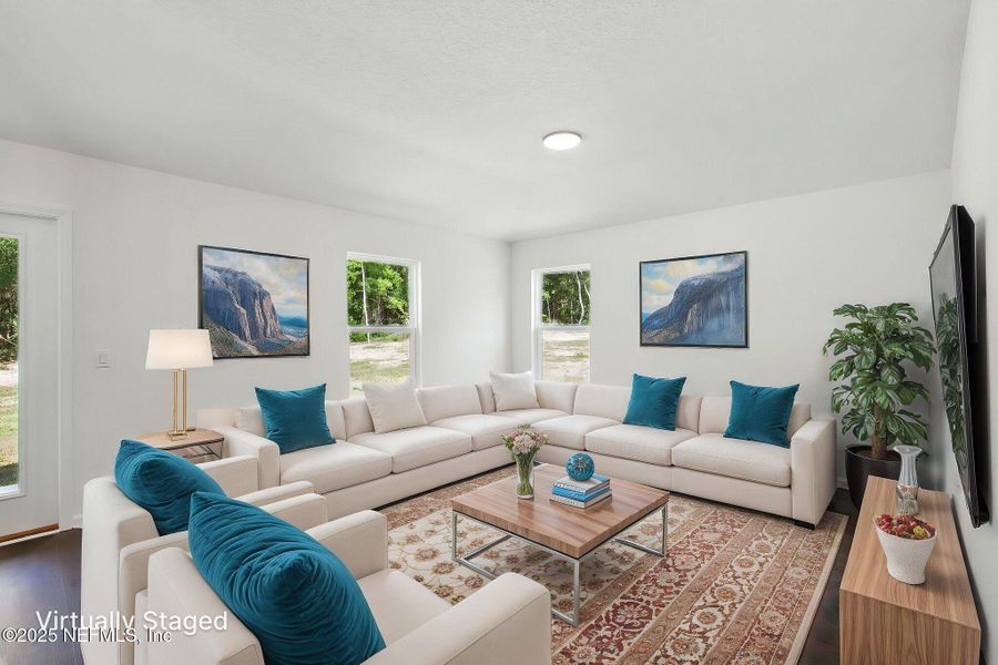 Furnished interior view inside a new home in , Satsuma (Image 5).