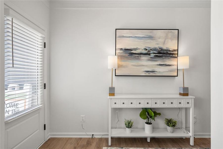 Furnished interior view inside a new home in Southbend, Rome (Image 11).