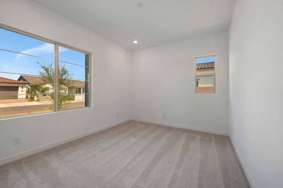 Spacious, unfurnished interior of a new home in Blossom Rock, Apache Junction (Image 29). Spacious, unfurnished interior of a new home in Blossom Rock, Apache Junction (Image 29).