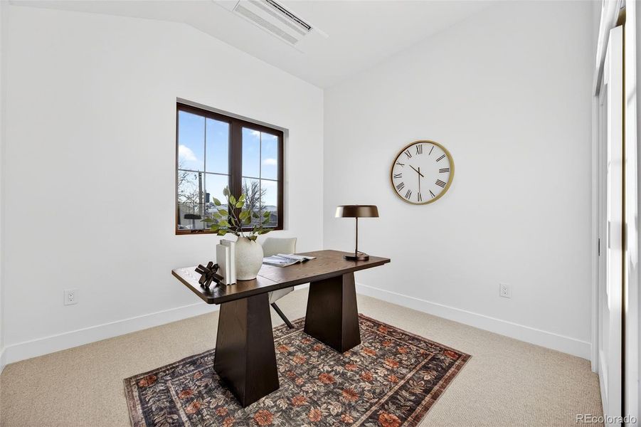 Furnished interior view inside a new home in , Denver (Image 31).