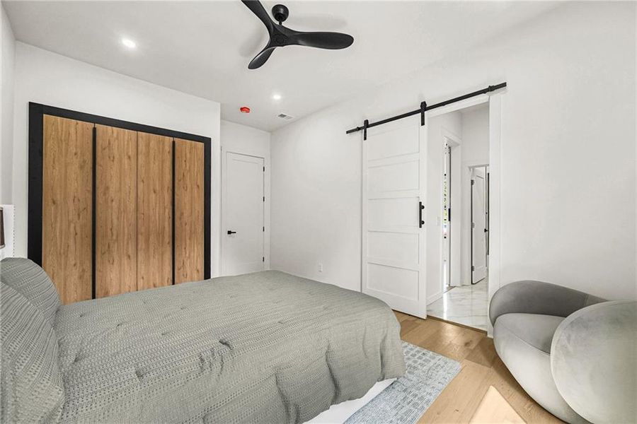 Furnished interior view inside a new home in , Atlanta (Image 60).
