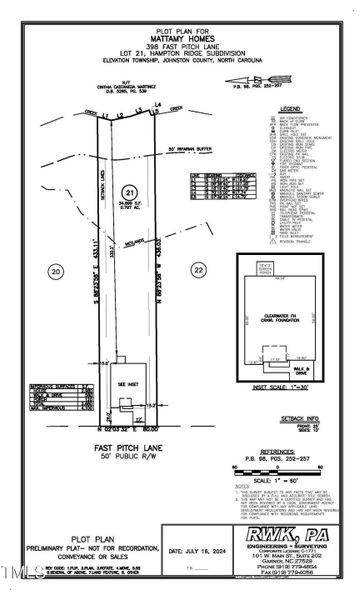 21 HPR - Plot Plan (7-18-24)