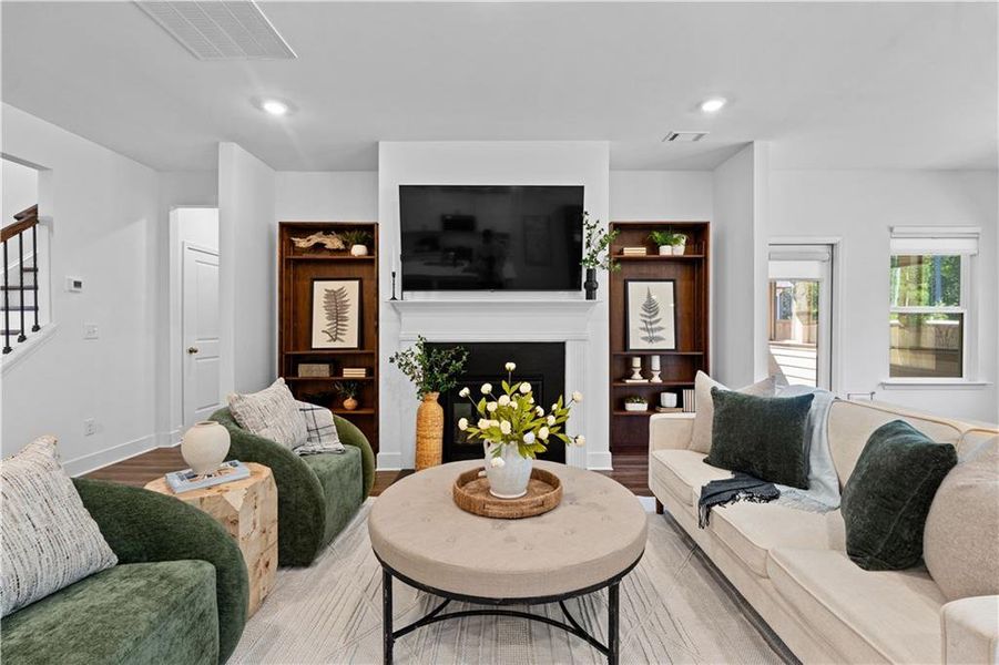 Furnished interior view inside a new home in Candleberry Place, Sharpsburg (Image 42).