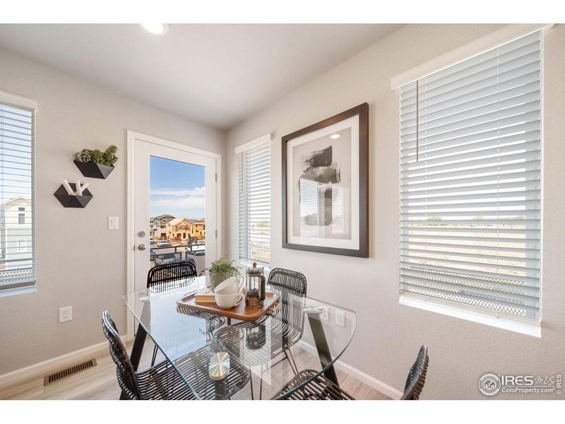 Furnished interior view inside a new home in , Johnstown (Image 6).