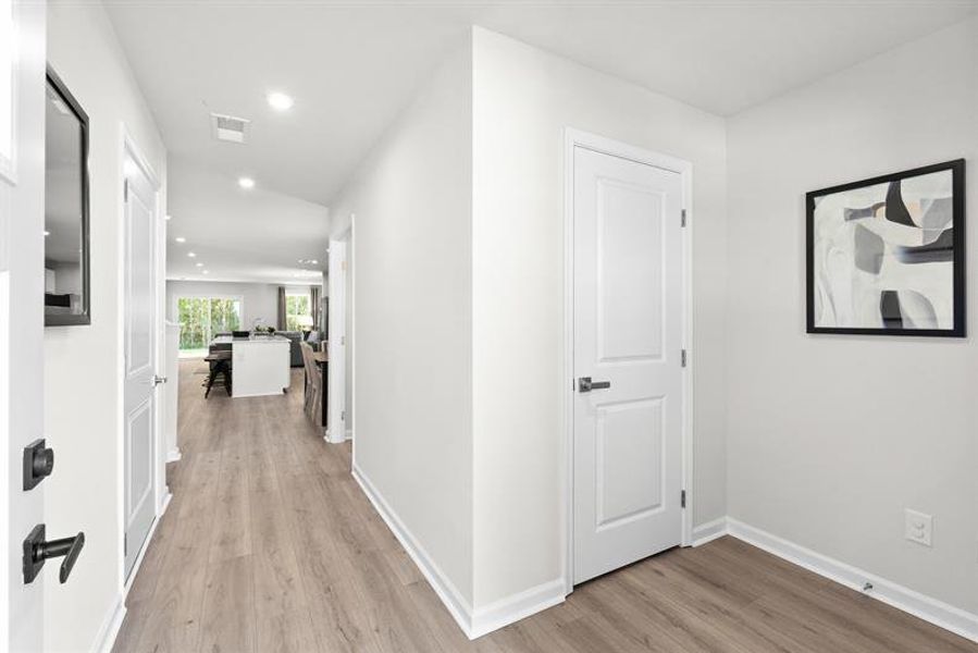 Representative unfurnished interior of a home built from the Fairview by Ryan Homes in Fox Valley, Madison (Image 19). Representative unfurnished interior of a home built from the Fairview by Ryan Homes in Fox Valley, Madison (Image 19).