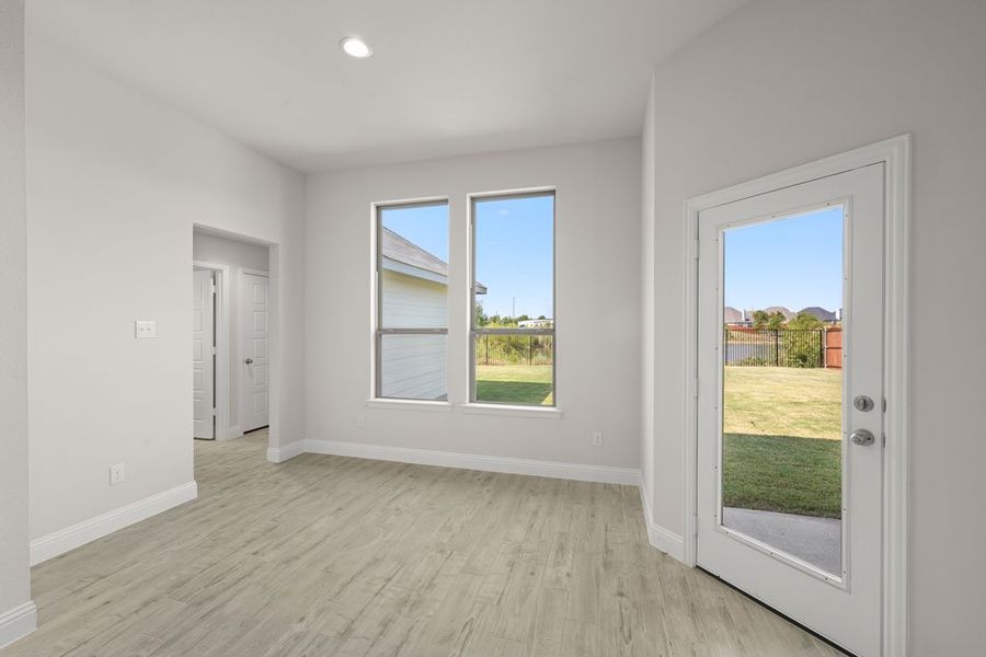 Front exterior of a new home in Still Water Lake, Godley, TX, highlighting curb appeal (Image 25). Front exterior of a new home in Still Water Lake, Godley, TX, highlighting curb appeal (Image 25).