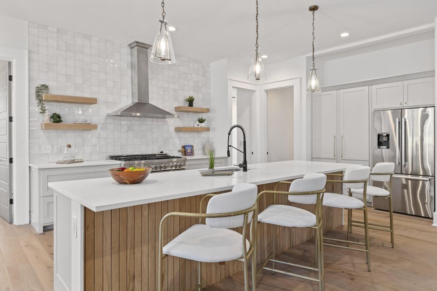 Furnished interior view inside a new home in , Johns Island (Image 8).