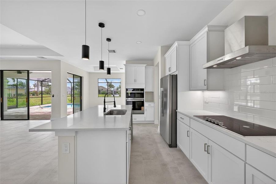 Furnished interior view inside a new home in , Cape Coral (Image 16).