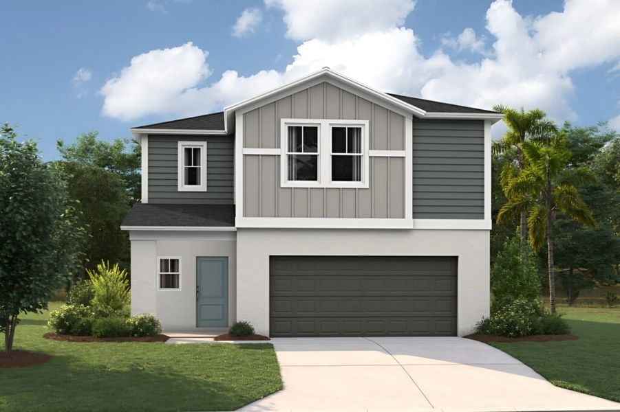 Representative exterior photo of a completed home built from the Indigo by Casa Fresca Homes in Wynnstone, Davenport, FL (Image 25). Representative exterior photo of a completed home built from the Indigo by Casa Fresca Homes in Wynnstone, Davenport, FL (Image 25).