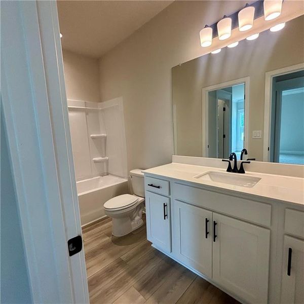 Furnished interior view inside a new home in Rosewood Lake Estates, Hoschton (Image 6). Furnished interior view inside a new home in Rosewood Lake Estates, Hoschton (Image 6).