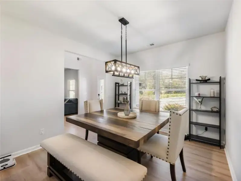 Furnished interior view inside a new home in Joel's Landing, Monroe (Image 9).
