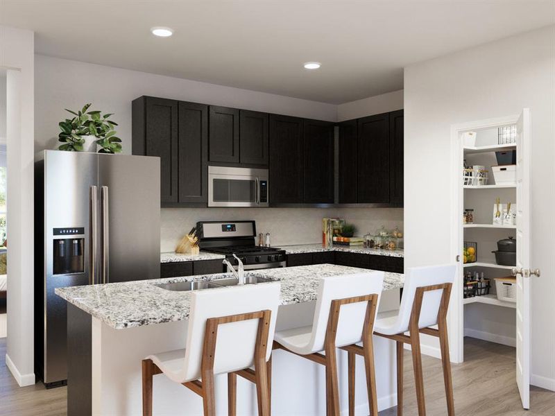 Furnished interior view inside a new home in Christian Meadows, Ennis (Image 14). Furnished interior view inside a new home in Christian Meadows, Ennis (Image 14).