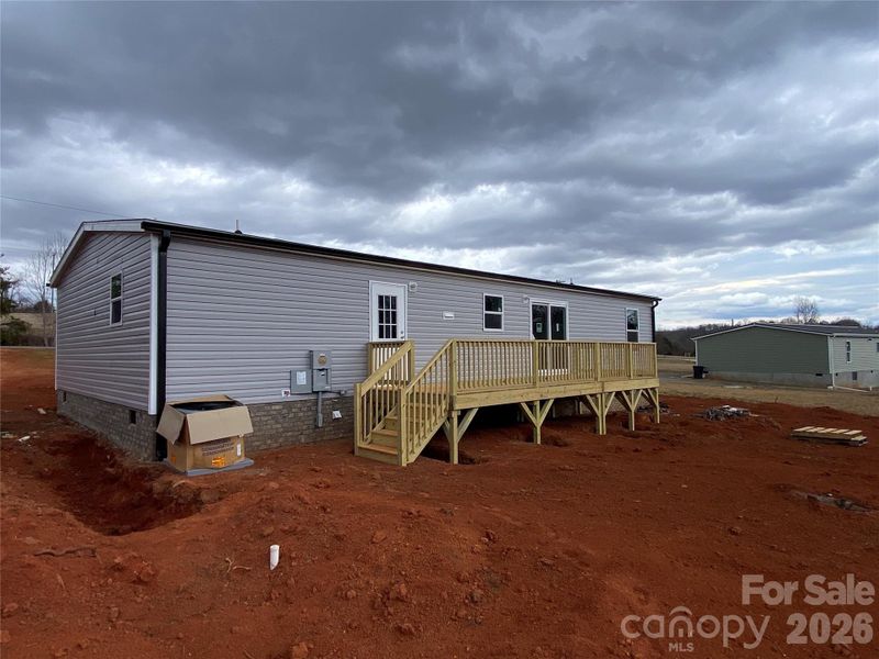 Exterior details and patio area of a home in , Forest City (Image 11).