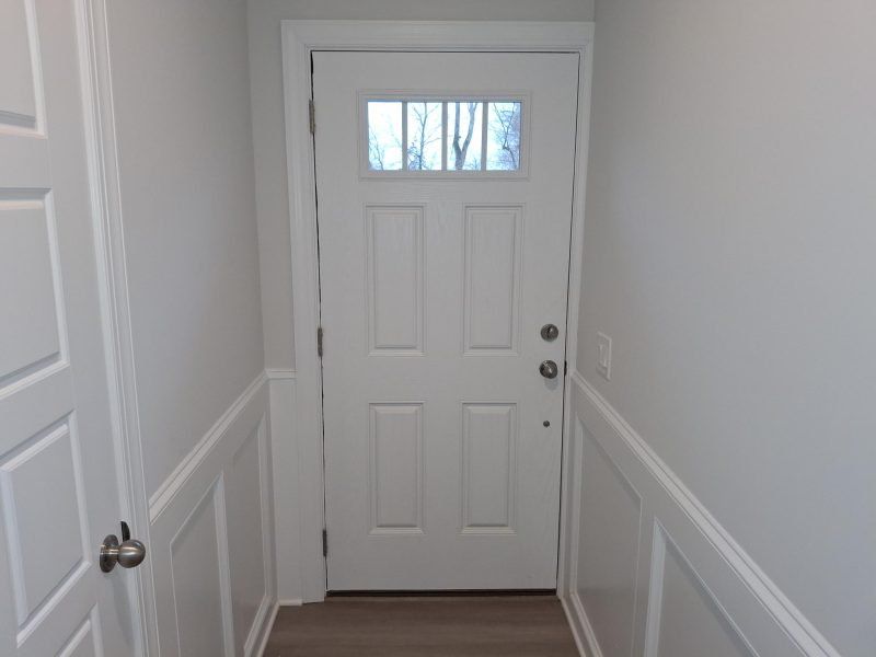 Spacious, unfurnished interior of a new home in Weybridge, Burlington (Image 66). Spacious, unfurnished interior of a new home in Weybridge, Burlington (Image 66).
