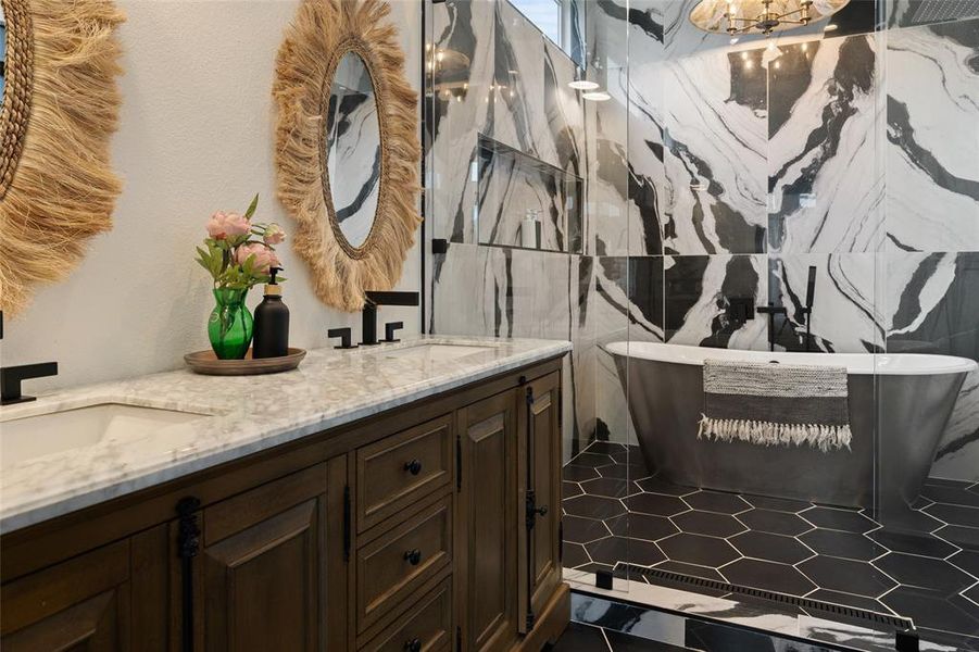 Furnished interior view inside a new home in , Trinidad (Image 6). Furnished interior view inside a new home in , Trinidad (Image 6).