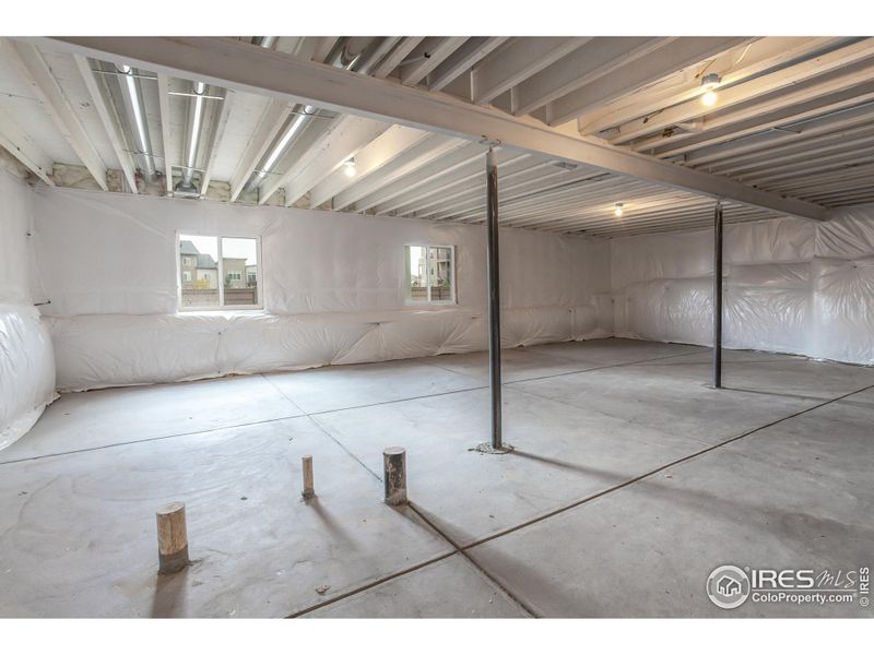 In-progress construction of a new home in Wilson Commons, Loveland, CO (Image 34). In-progress construction of a new home in Wilson Commons, Loveland, CO (Image 34).