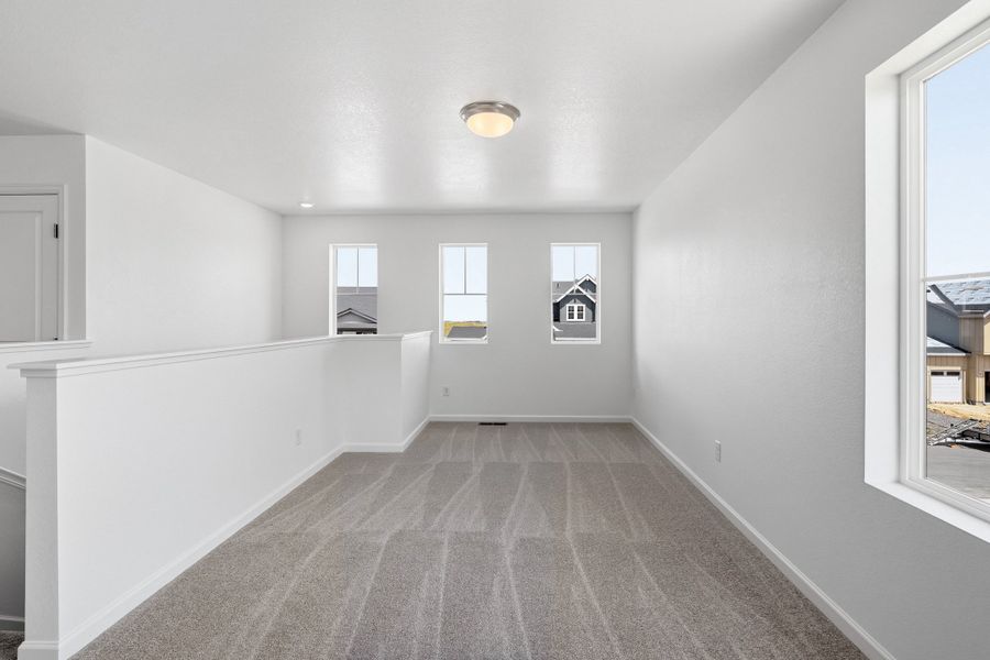 Representative unfurnished interior of a home built from the Eagle II by Taylor Morrison in The Town Collection at Independence, Elizabeth (Image 23).