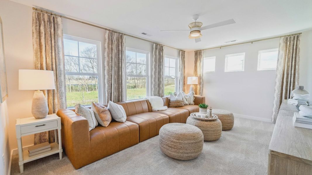 Furnished interior view inside a new home in Riley Farms, Rockvale (Image 29).