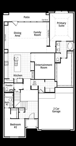 Downstairs Floor Plan