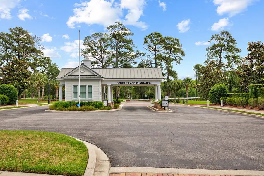 Front exterior of a new home in , Georgetown, SC, highlighting curb appeal (Image 1). Front exterior of a new home in , Georgetown, SC, highlighting curb appeal (Image 1).