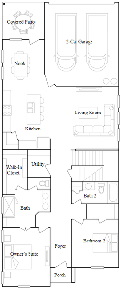 Image 26 representing the McAllen by Lennar in Wildflower Ranch: Lonestar Collection, Fort Worth, TX. Image 26 representing the McAllen by Lennar in Wildflower Ranch: Lonestar Collection, Fort Worth, TX.