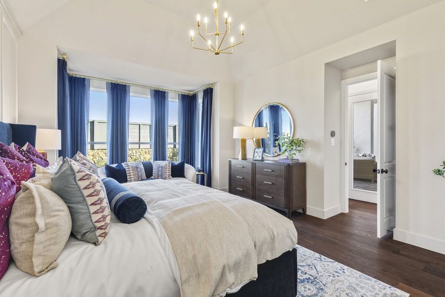 Representative Primary Bedroom - some options shown Representative Primary Bedroom - some options shown