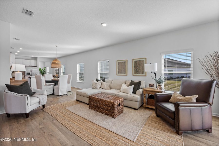 Furnished interior view inside a new home in , St. Augustine (Image 32).