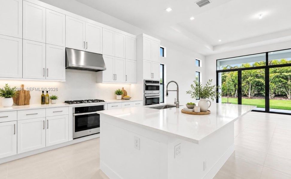 Furnished interior view inside a new home in , Boca Raton (Image 14).